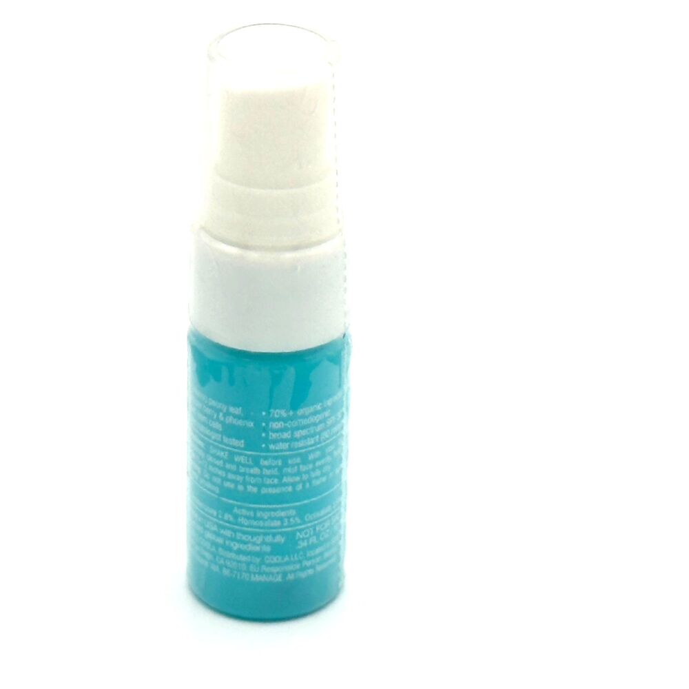 COOLA Organic Makeup Setting Spray SPF 30 Travel Size + Hyaluronic Acid - Picture 3 of 3
